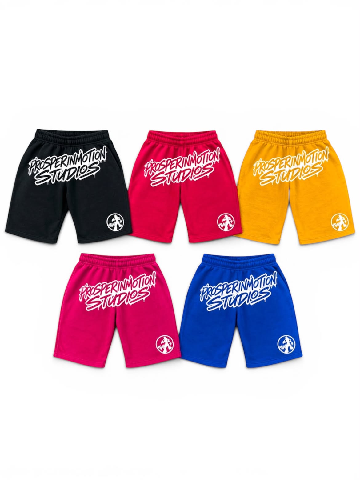 (PRE ORDER) ProsperInMotion Puff Print Cotton Shorts V1