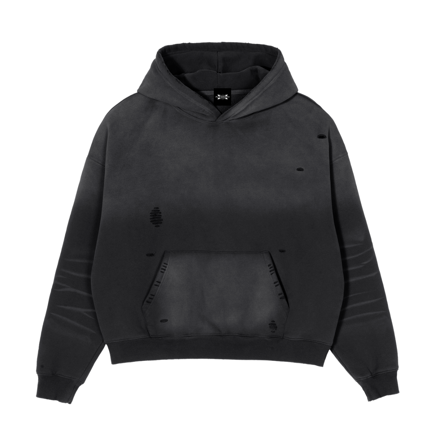 ProsperInMotion - Faith Over Fear Distressed Hoodie