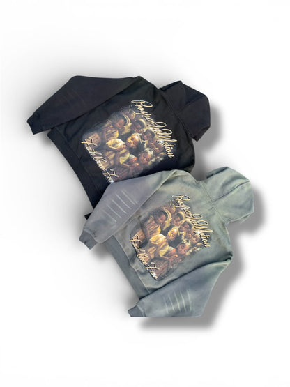ProsperInMotion - Faith Over Fear Distressed Hoodie