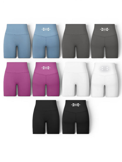 ProsperInMotion Women's High-Waisted Biker Shorts